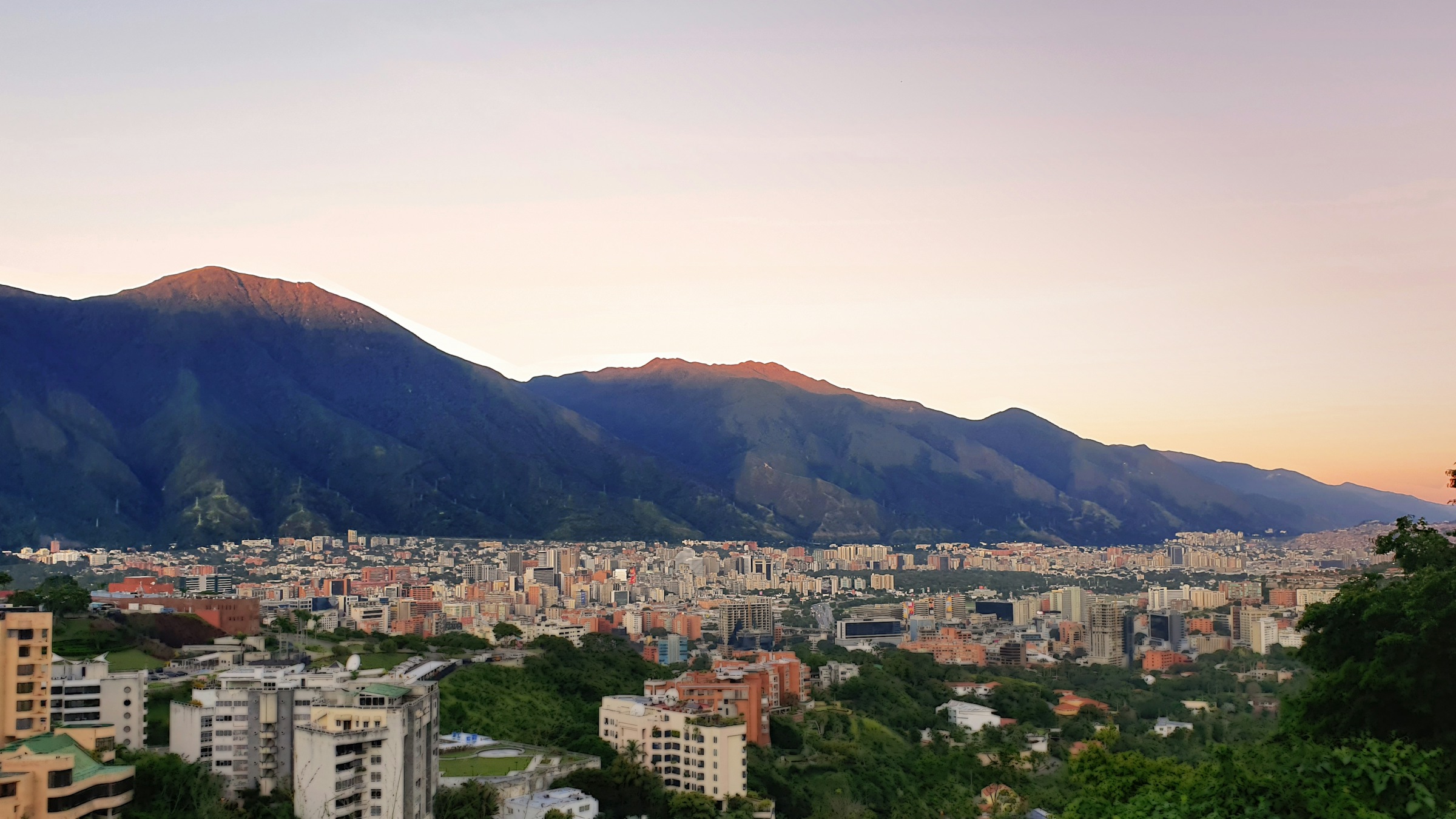 Santiago de Chile a Caracas